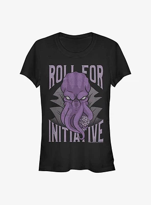 Dungeons And Dragons Mindflayer Initiative Girls T-Shirt