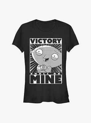 Family Guy Stewie Victory Girls T-Shirt