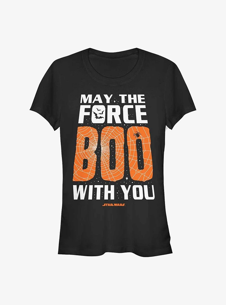 Star Wars Boo With You Halloween Girls T-Shirt