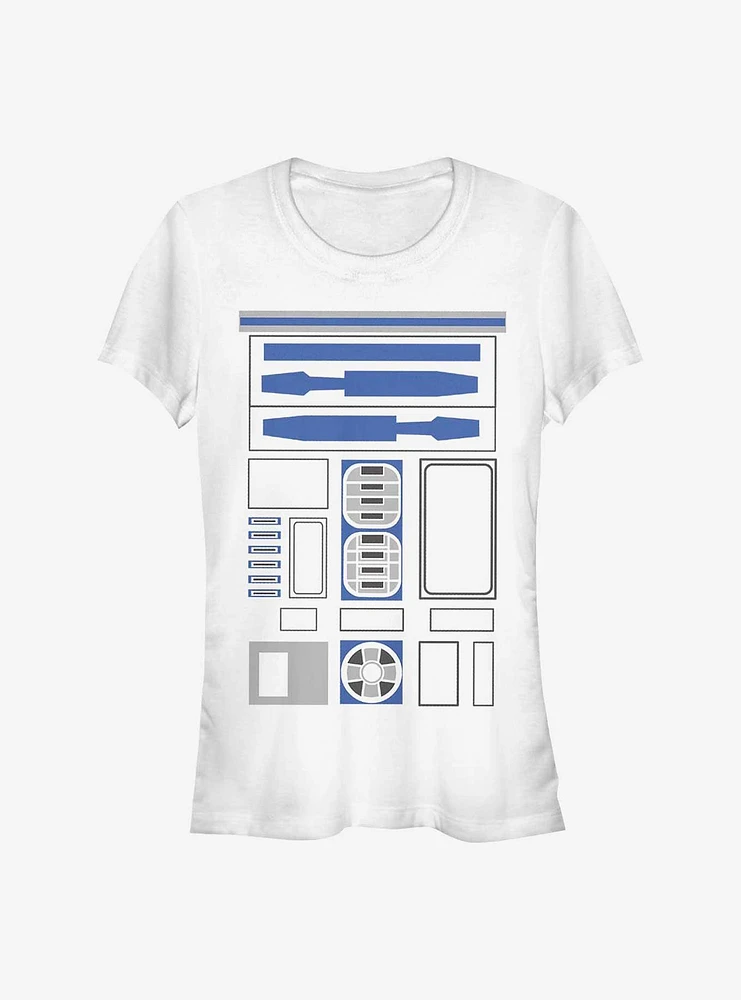 Star Wars R2-D2 Uniform Girls T-Shirt