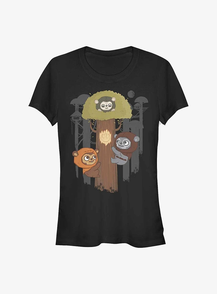 Star Wars Rebel Ewoks Girls T-Shirt