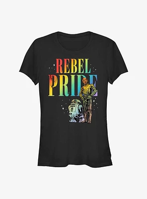 Star Wars Rebel Pride Girls T-Shirt