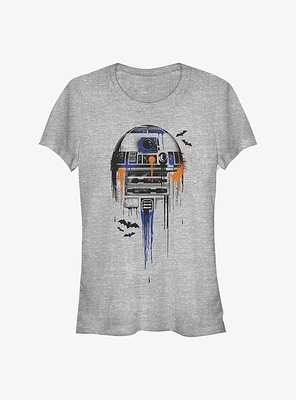 Star Wars Splatter R2-D2 Girls T-Shirt