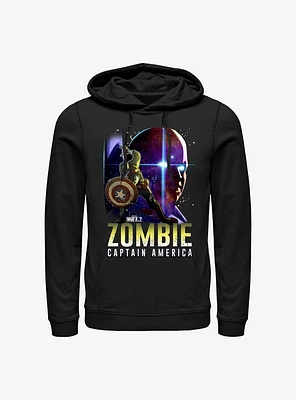 Marvel What If...? Watcher Zombie Cap Hoodie