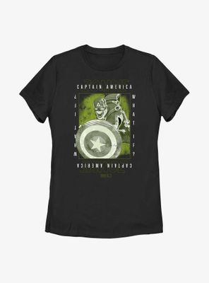 Marvel What If...? Boxed Zombie Cap Womens T-Shirt