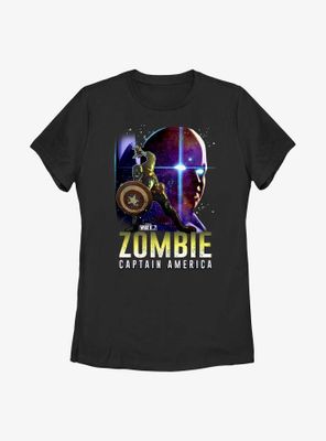 Marvel What If...? Watcher Zombie Cap Womens T-Shirt