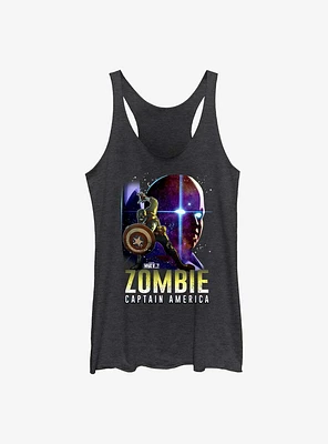 Marvel What If...? Watcher Zombie Cap Womens Tank Top