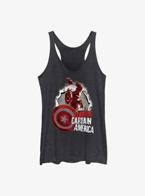 Marvel What If...? Zombie Cap Poster Womens Tank Top