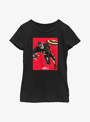 Marvel What If...? Zombies Comic Cover Youth Girls T-Shirt