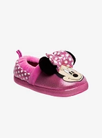 Disney Minnie Mouse Toddler Slippers Pink