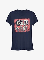 The Simpsons Mad Dad Skills Girls T-Shirt