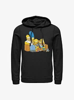 The Simpsons Family Couch Hoodie