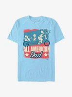 The Simpsons All-American Dad T-Shirt