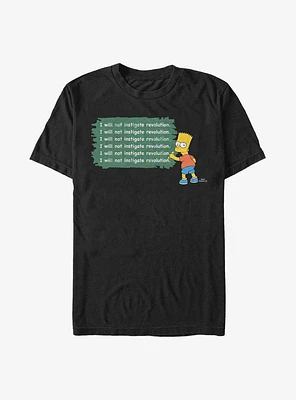 The Simpsons Bart Chalk It Up T-Shirt