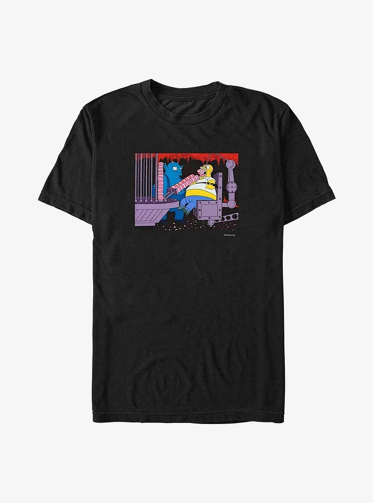 The Simpsons Devil Feeding Homer T-Shirt