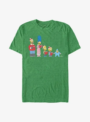 The Simpsons Family Carols T-Shirt