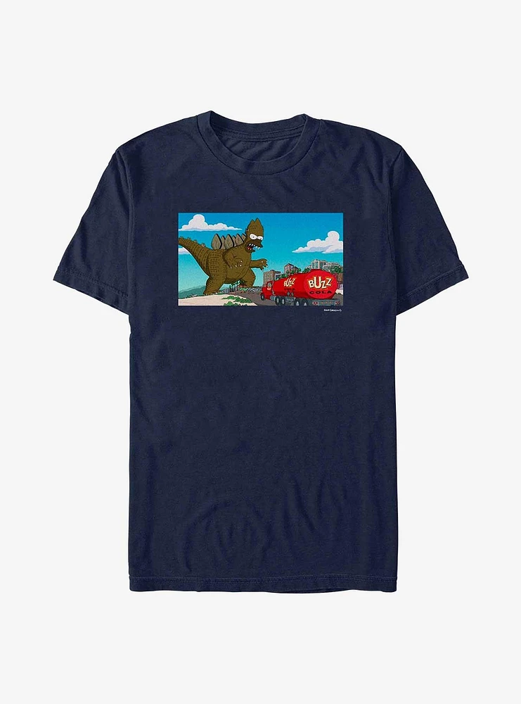 The Simpsons Godizilla Homer T-Shirt