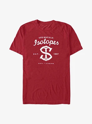 The Simpsons Isotopes Collegiate T-Shirt