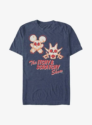 The Simpsons Itchy & Scratchy Show Line T-Shirt