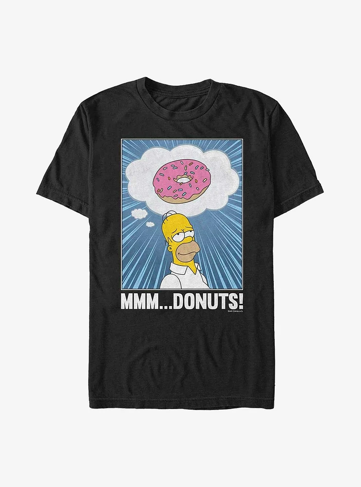 The Simpsons Mmm... Donuts! T-Shirt