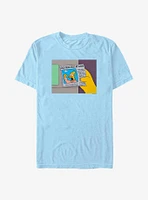 The Simpsons Grandpa Old Man Yells At Cloud Article T-Shirt