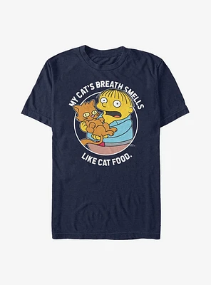The Simpsons Ralph's Cat Breath Smells Like Food T-Shirt