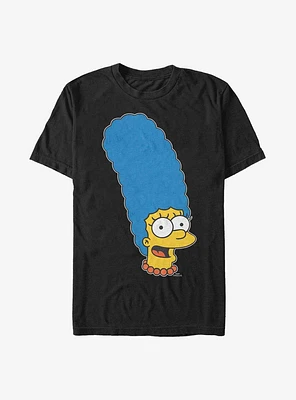 The Simpsons Marge Face Image T-Shirt