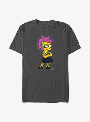 The Simpsons Lisa Goes Punk T-Shirt