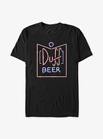 The Simpsons Duff Beer Pub Sign T-Shirt