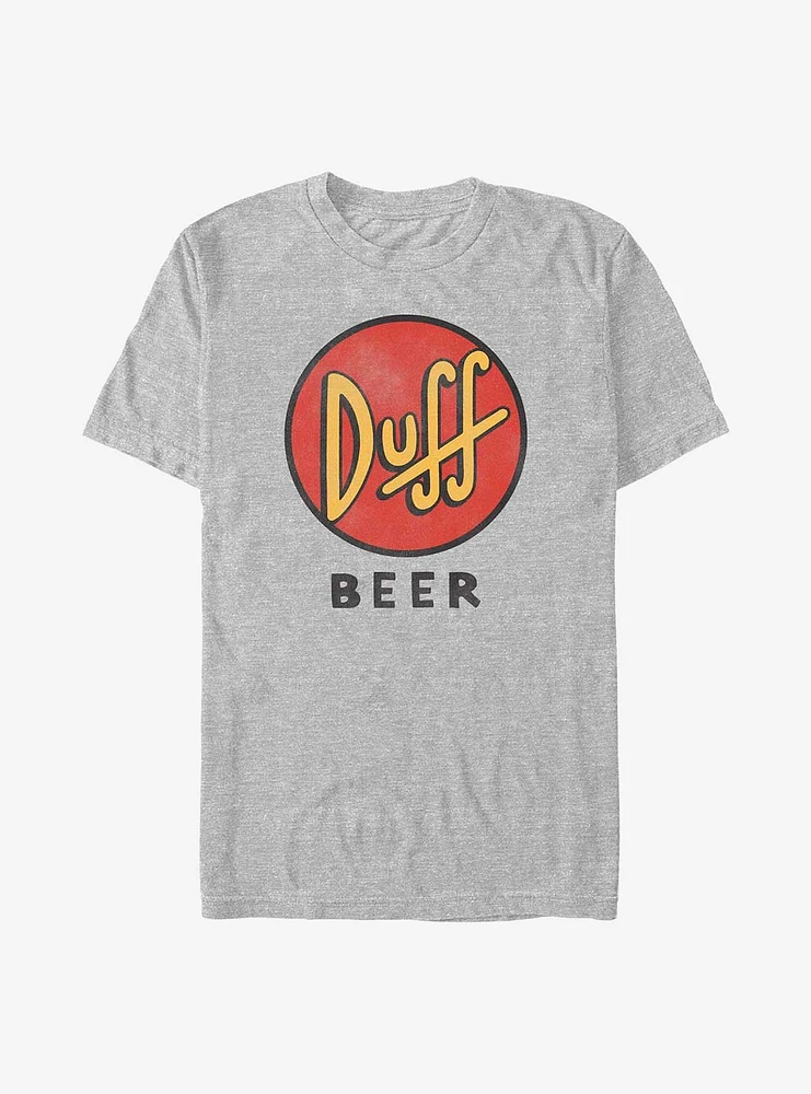 The Simpsons Vintage Duff Beer Logo T-Shirt