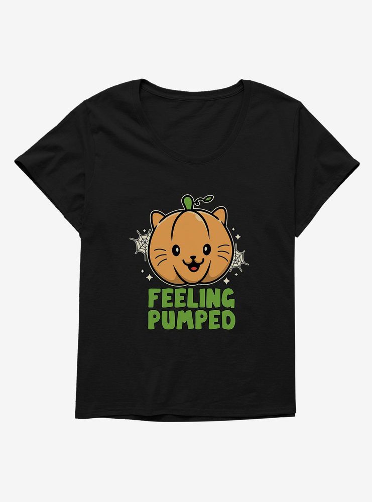 Halloween Feeling Pumped Womens T-Shirt Plus