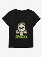 Halloween Feeling Spooky Womens T-Shirt Plus