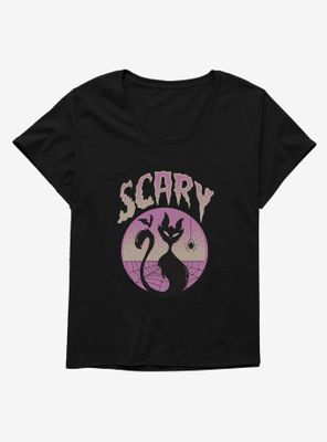 Halloween Scary Trio Womens T-Shirt Plus
