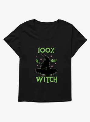 Halloween 100% That Witch Womens T-Shirt Plus