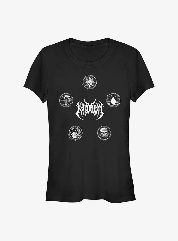 Magic The Gathering Five Elements Girls T-Shirt