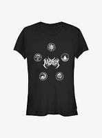 Magic The Gathering Five Elements Girls T-Shirt