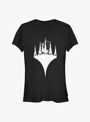 Magic The Gathering Planeswalker Viking Ship Girls T-Shirt