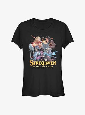 Magic The Gathering Strixhaven Group Girls T-Shirt