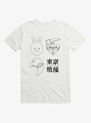 Tokyo Ghoul Line Art T-Shirt