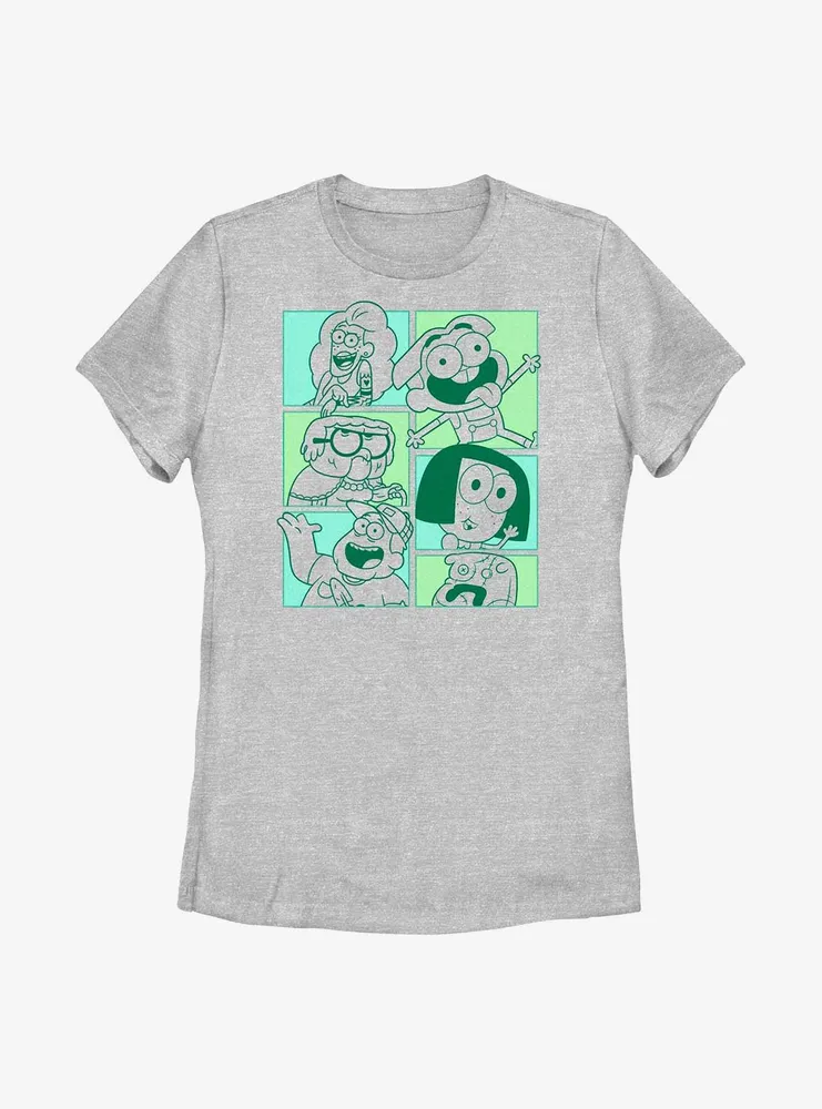Disney Big City Greens Family Box Up Womens T-Shirt