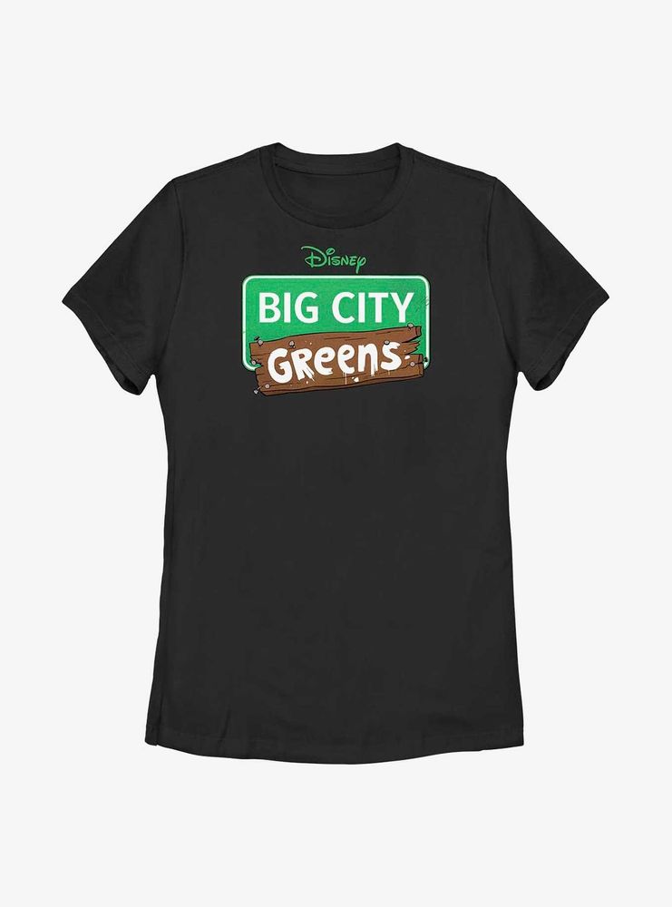 Disney Big City Greens Logo Womens T-Shirt