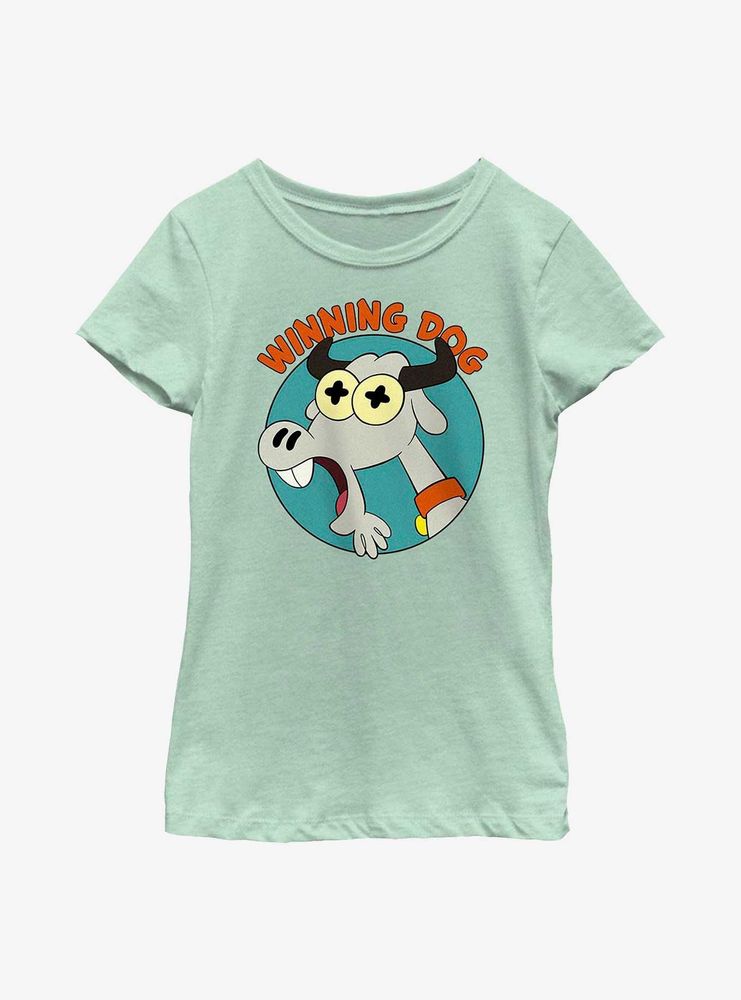 Disney Big City Greens Winning Dog Youth Girls T-Shirt