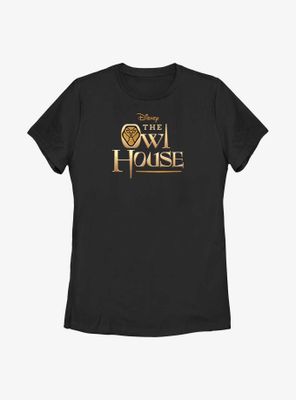 Disney The Owl House Gold Logo Womens T-Shirt