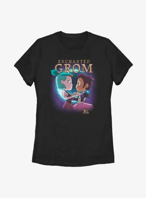 Disney The Owl House Amity And Luz Grom Womens T-Shirt