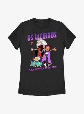 Disney The Owl House Weirdos Unite Womens T-Shirt