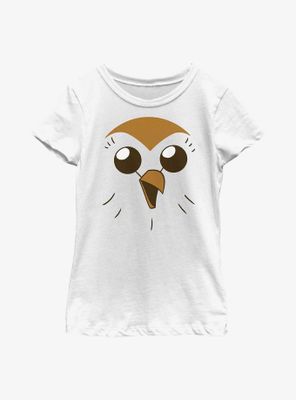 Disney The Owl House Hooty Face Youth Girls T-Shirt