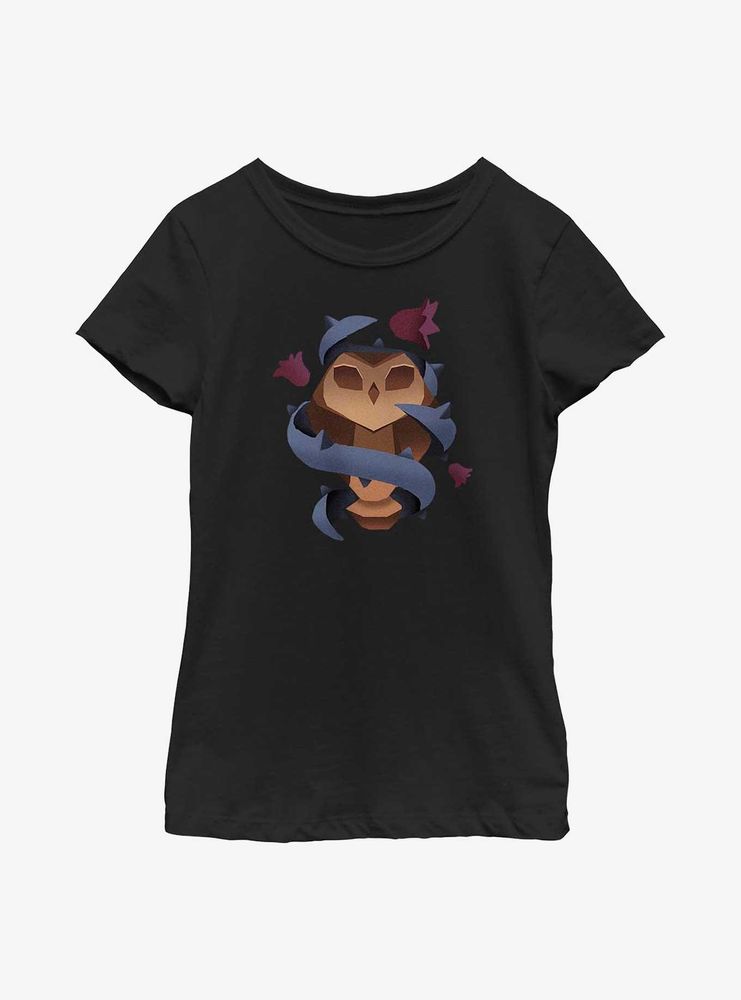 Disney The Owl House Owlbert Staff Vines Youth Girls T-Shirt