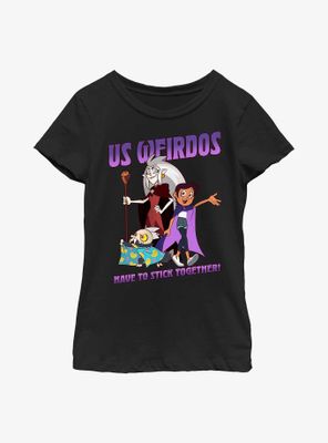 Disney The Owl House Weirdos Unite Youth Girls T-Shirt