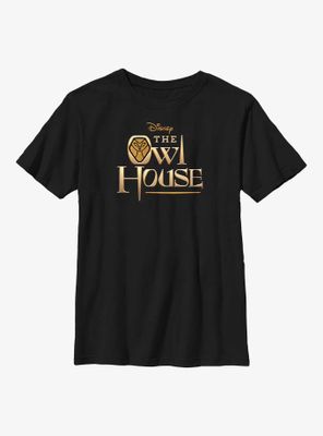 Disney The Owl House Gold Logo Youth T-Shirt
