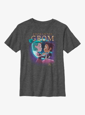 Disney The Owl House Amity And Luz Grom Youth T-Shirt